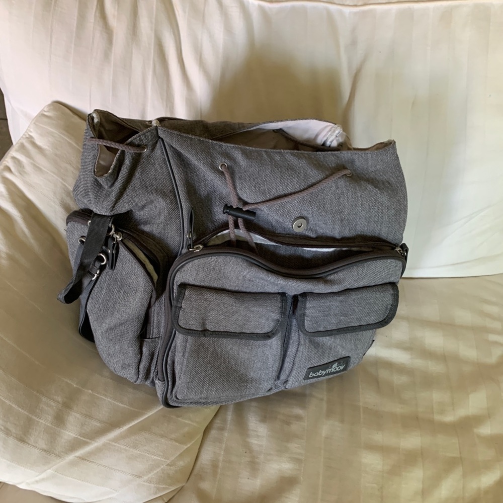 Backpack diaper bag